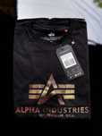 Футболка Alpha Industries чорна оригінал