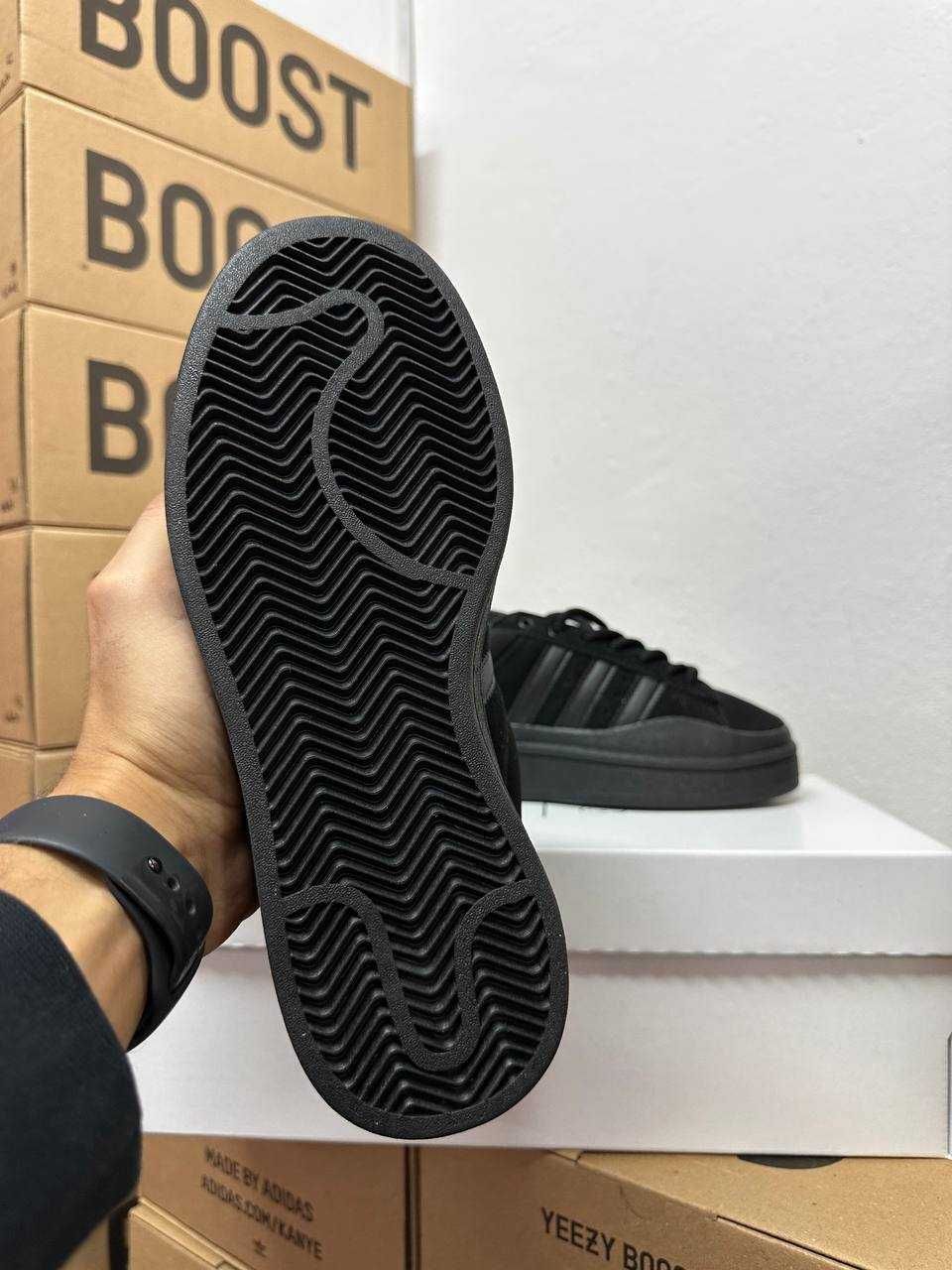 Кроссовки Adidas Campus Bad Bunny черные / Адидас Кампус 36 38 39 40