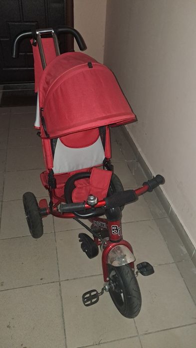 Дитячий велосипед з батьківською ручкою