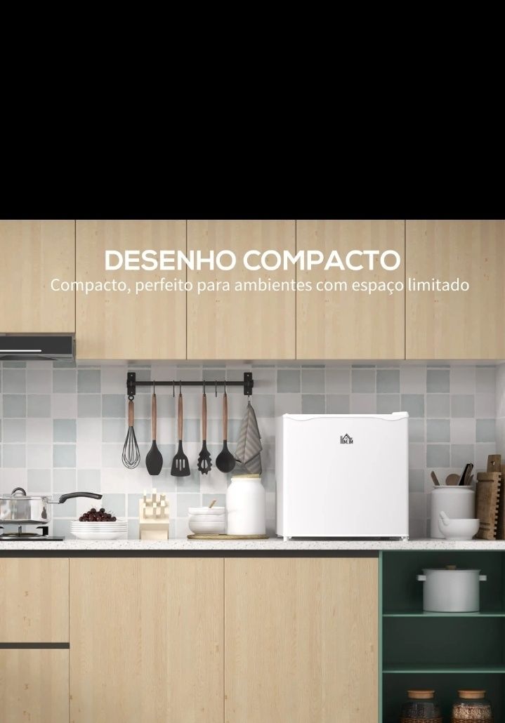 Homcom mini congelador 35 L silencioso, posso fazer entrega