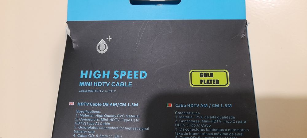 Cabo HDMI alta qualidade