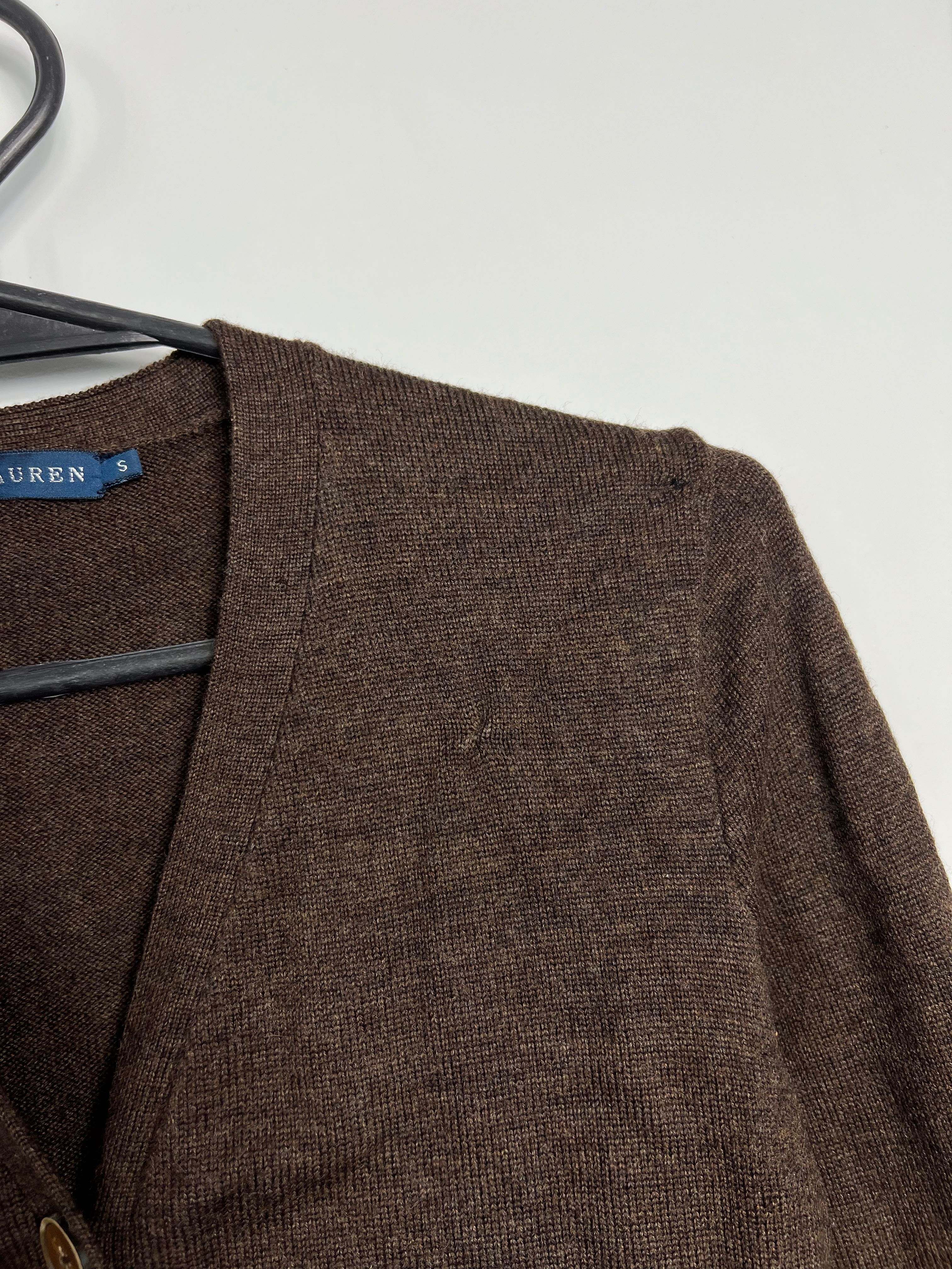 Kardigan Ralph Lauren 100% Merino Wool sweter