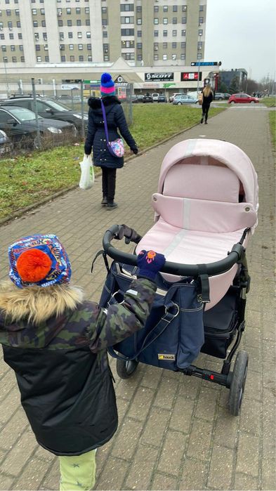 Wózek 2w1 Bexa Air Pink
