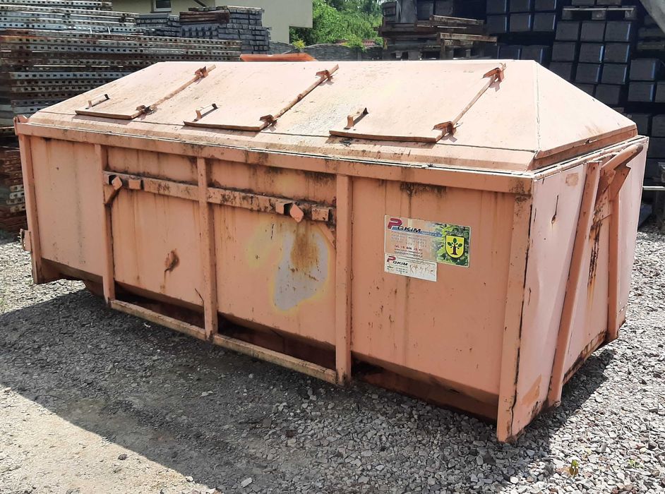 Kontener na śmieci zamknięty 340x170x160cm