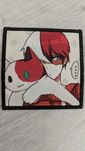 todoroki my hero academia naszywka kwadratowa nowa
