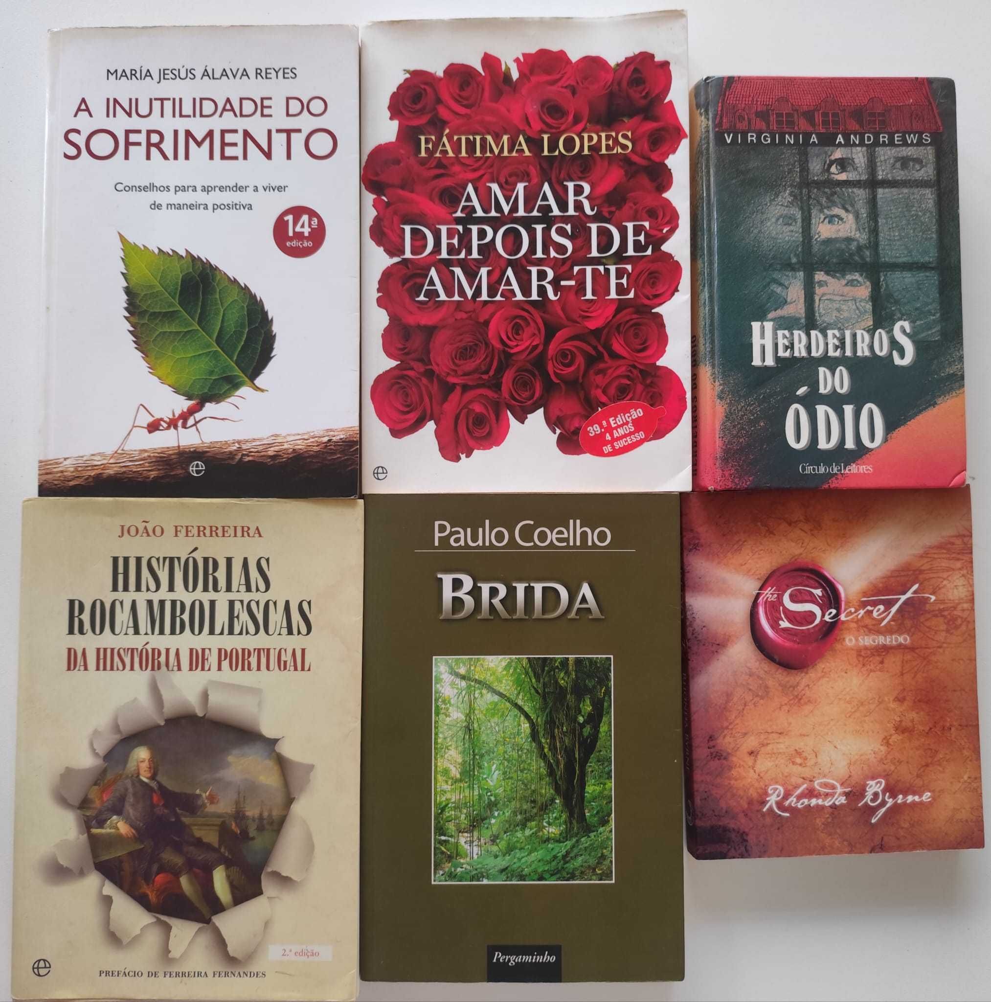 Livros de vários escritores