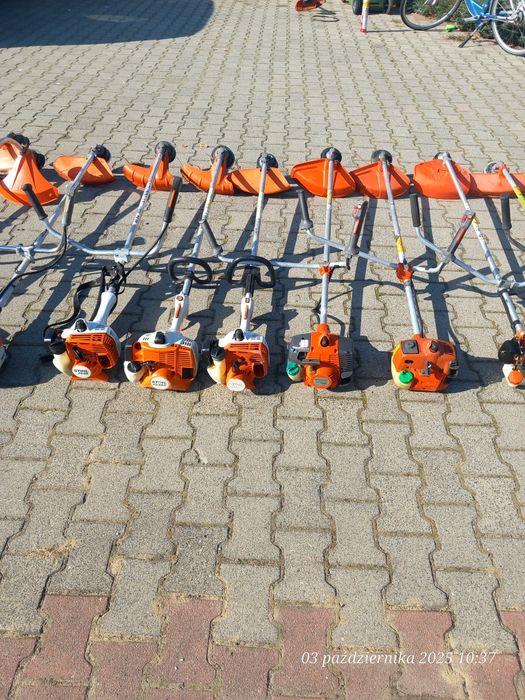 Kosy wykaszarki podkaszarki stihl husqvarna dolmar Robin Echo spalinow