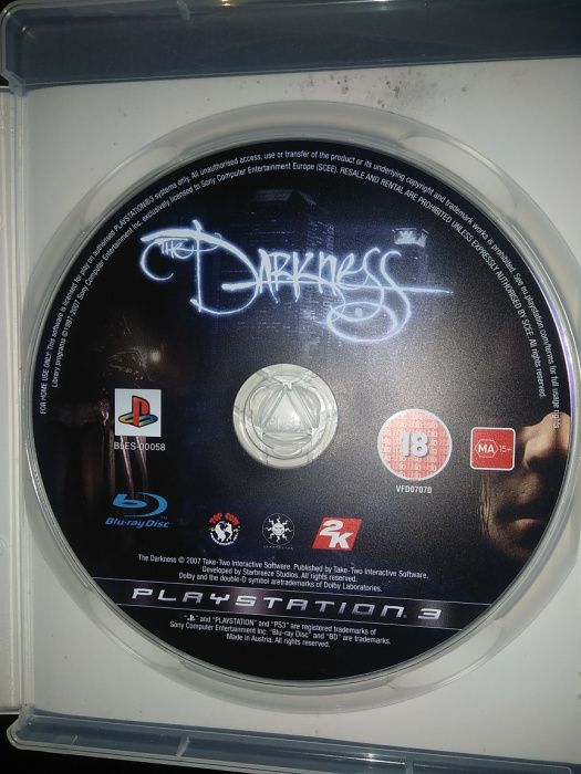 Ps3 the darknees troco por jogos ps1