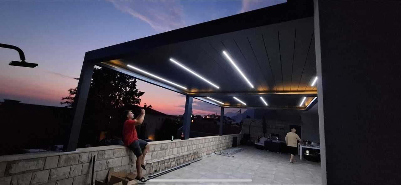 Pergola aluminiowa, taras, zadaszenie, wiata.