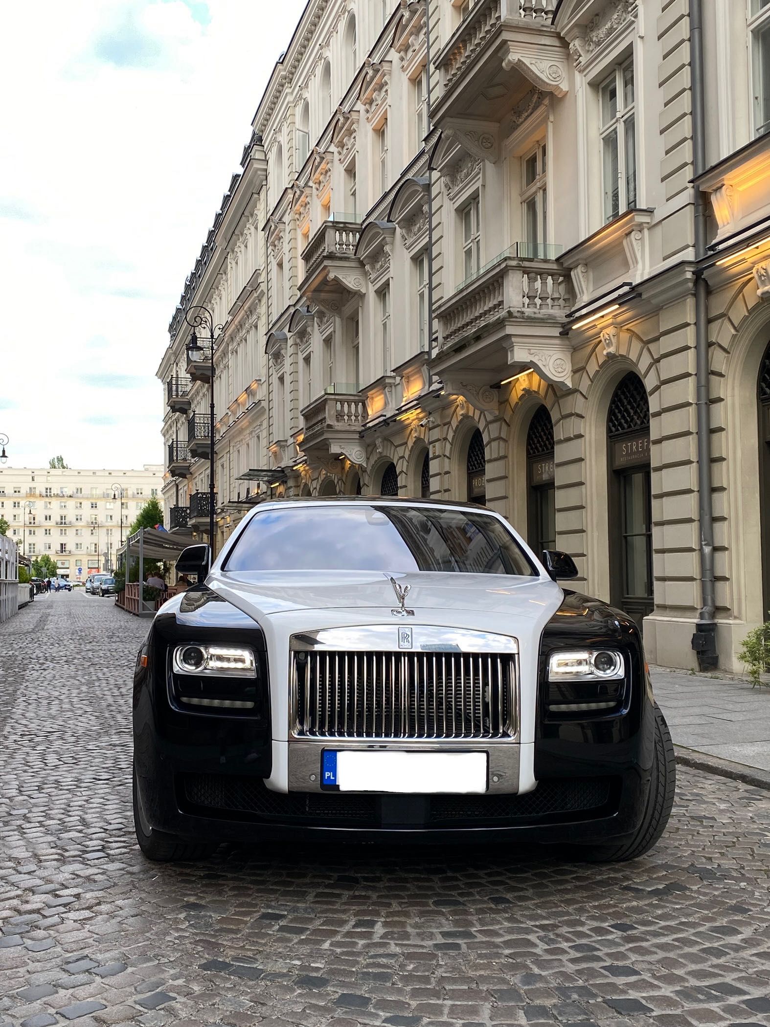 Auto na Ślub / Wesele / Komunia Rolls Royce Ghost Warszawa wynajem