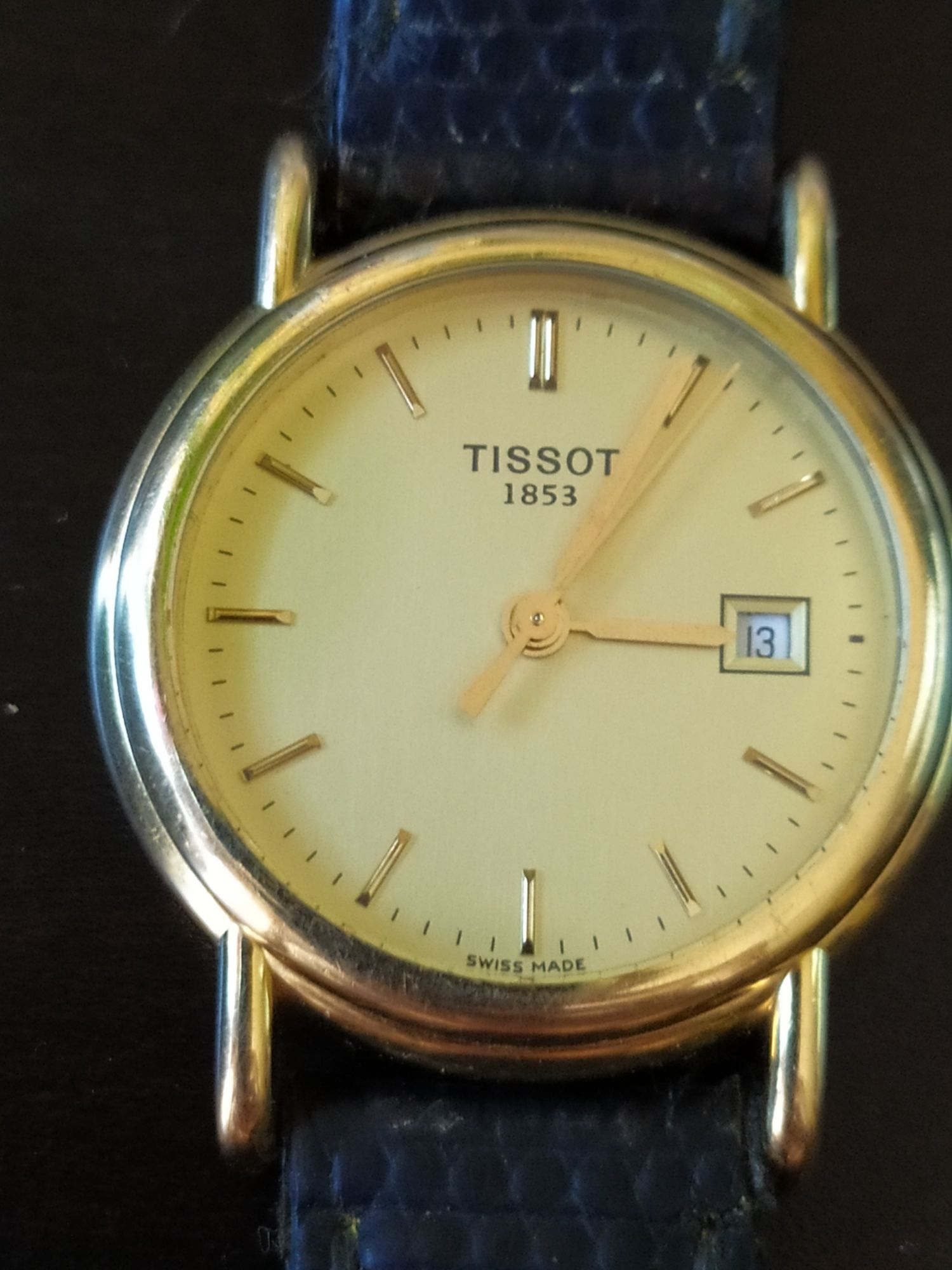Relógio Tissot 1853 em ouro 18k