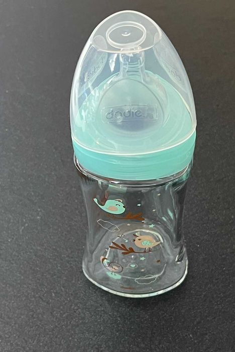 Dodie Butelka antykolkowa Initiation+ szkło 270ml 0-6 miesięcy