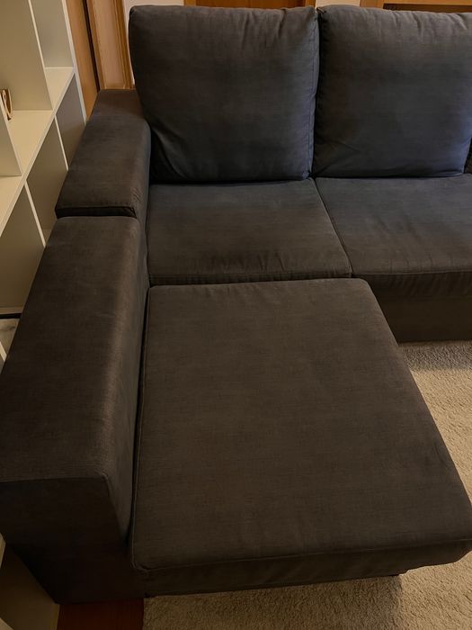 Sofá chaise longue em excelente estado