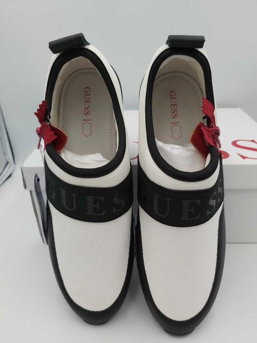 NOWE sneakersy GUESS rozmiar 40 trampki tenisówki czerwone