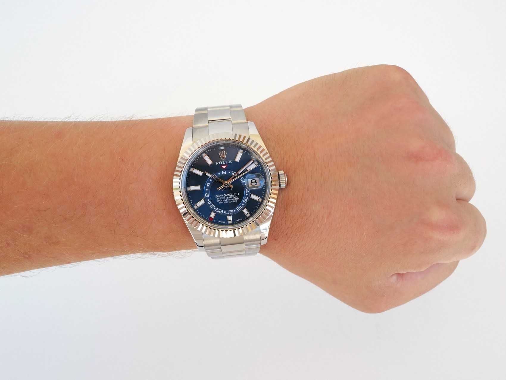 Rolex Sky-Dweller Oyster Blue Dial 42mm