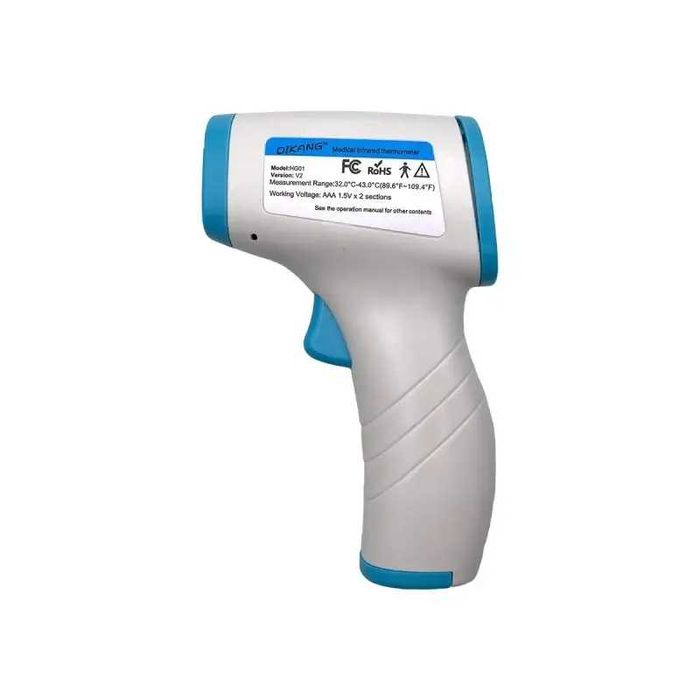 Бесконтактный инфракрасный термометр  для тела и поверхности, память