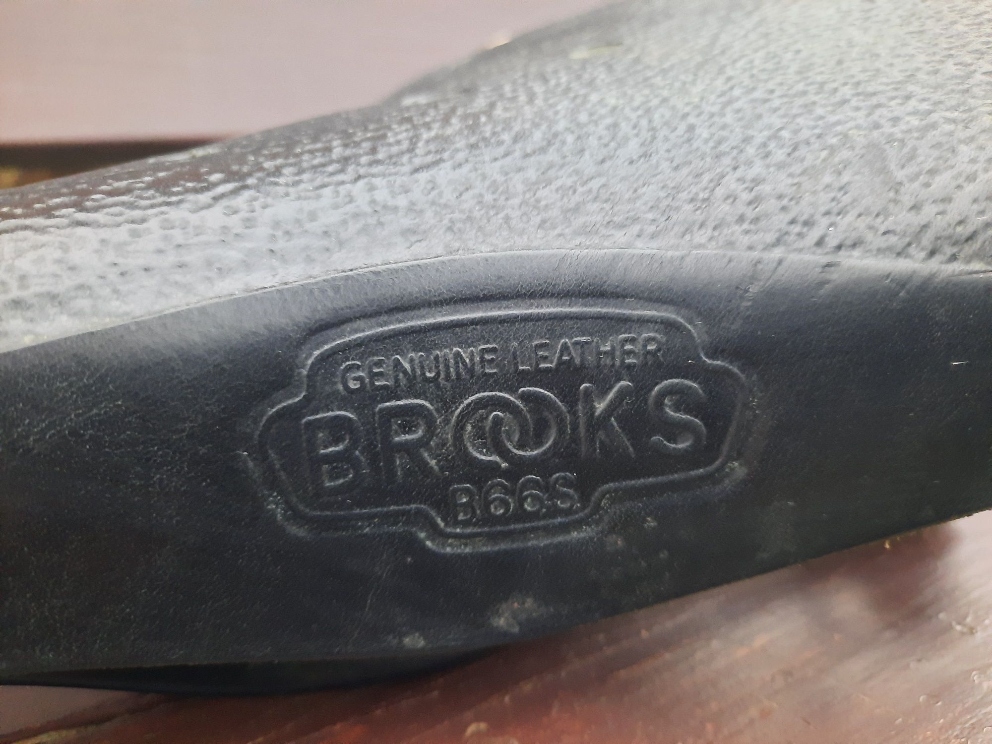 siodełko siodło BROOKS B66s skóra spręrzyny skórzane 0425