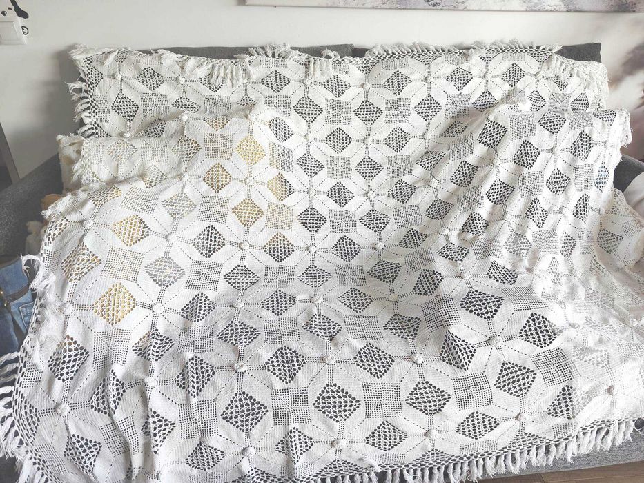 Toalha ou colcha de renda
Usada.
Dim:220x170 cm