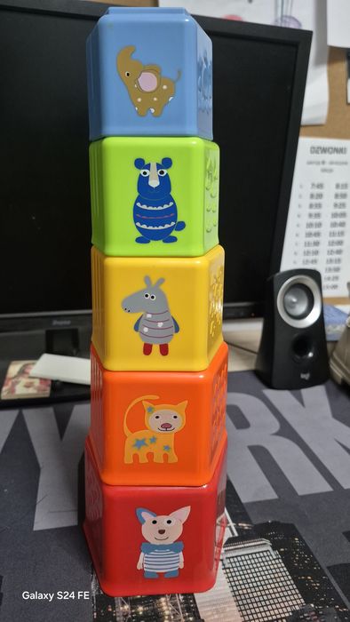 Playtive junior klocki do budowania wieży