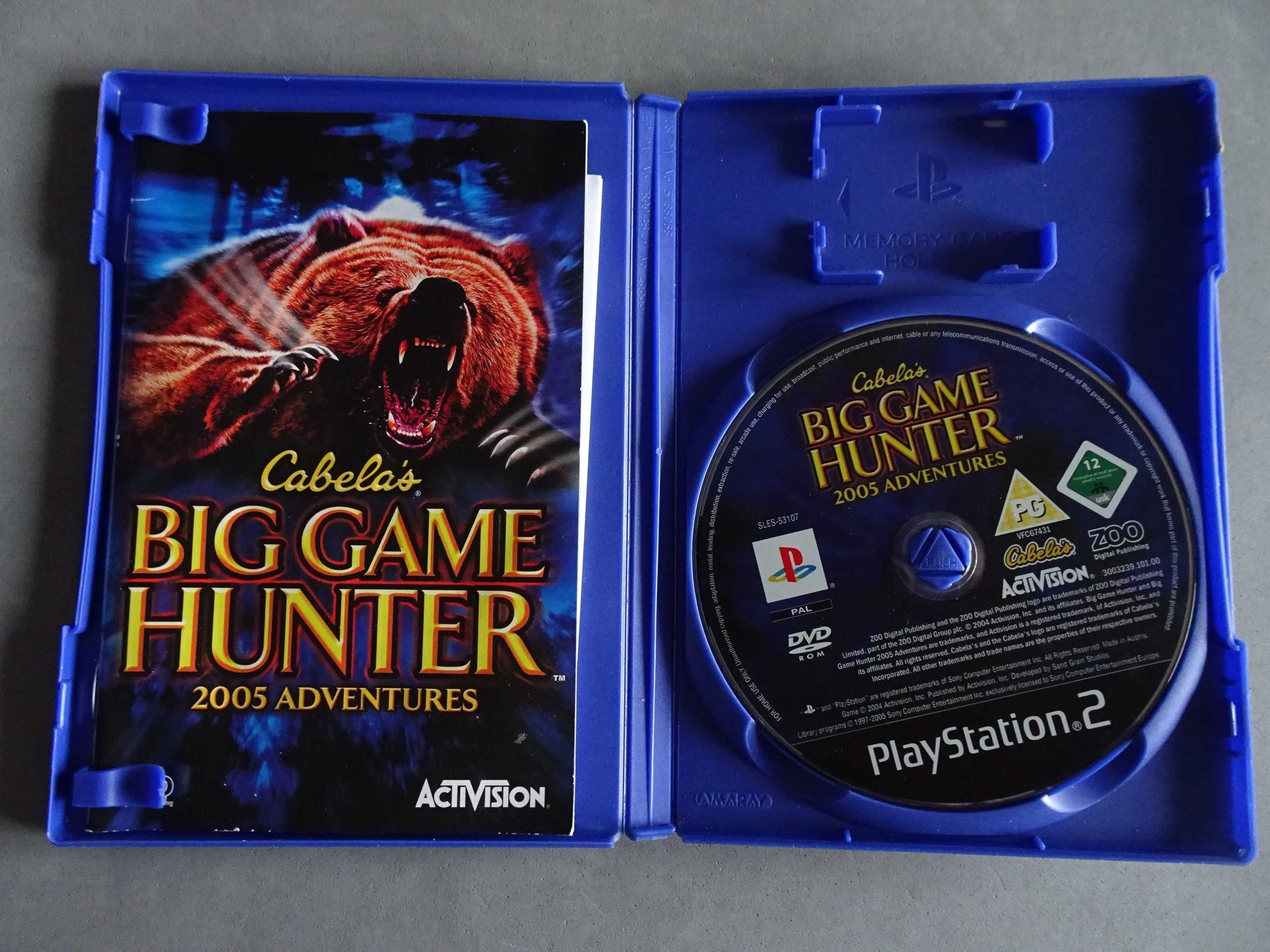 Jogo Playstation 2 - Cabela's Big Game Hunter