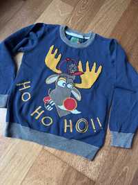 Cool Club sweterek ze świątecznim motywem r. 128/134