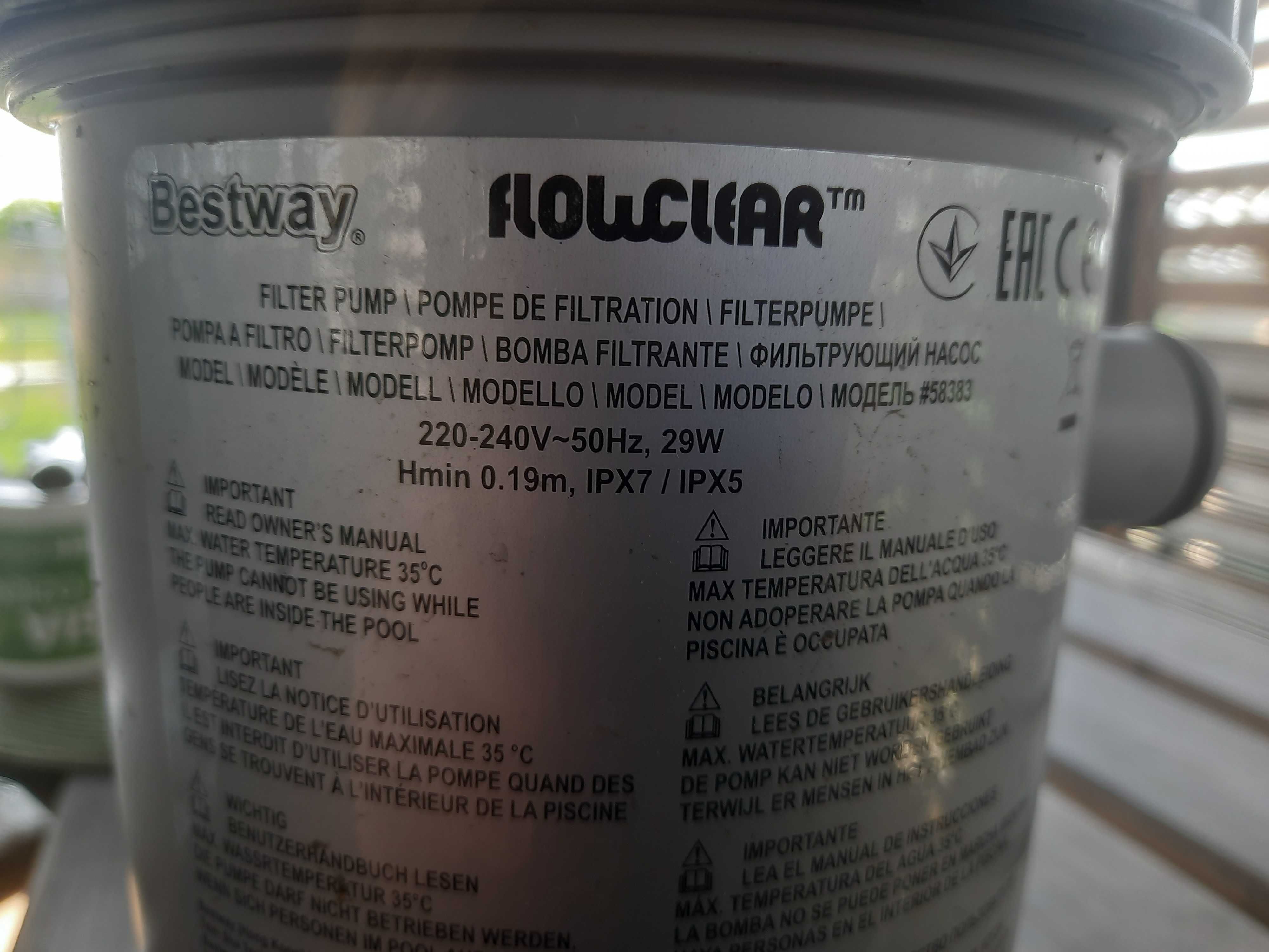 Filtr do basenu bestway nowy