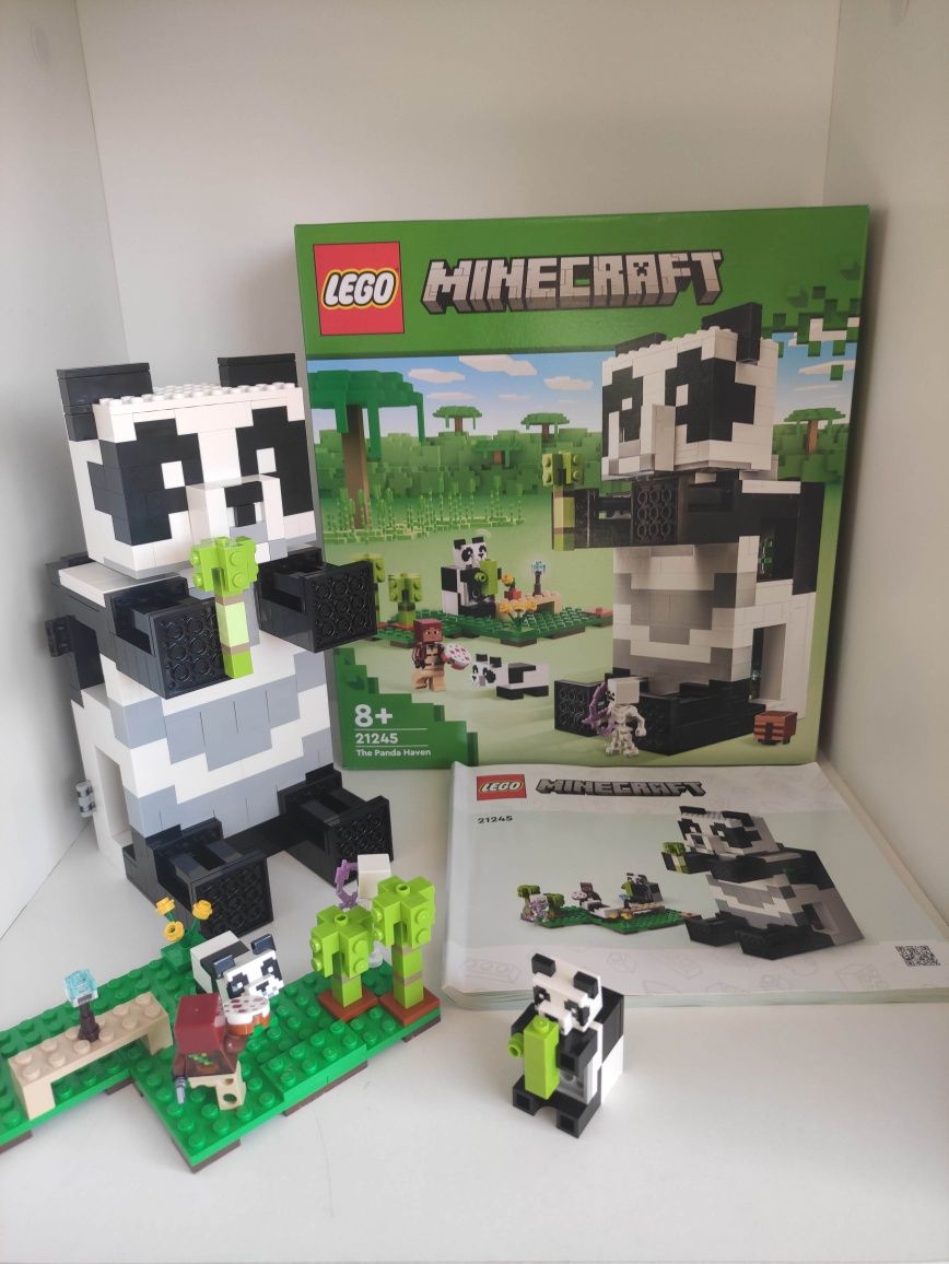 Lego Minecraft 21245, Лего Майнкрафт Апартаменти Панди