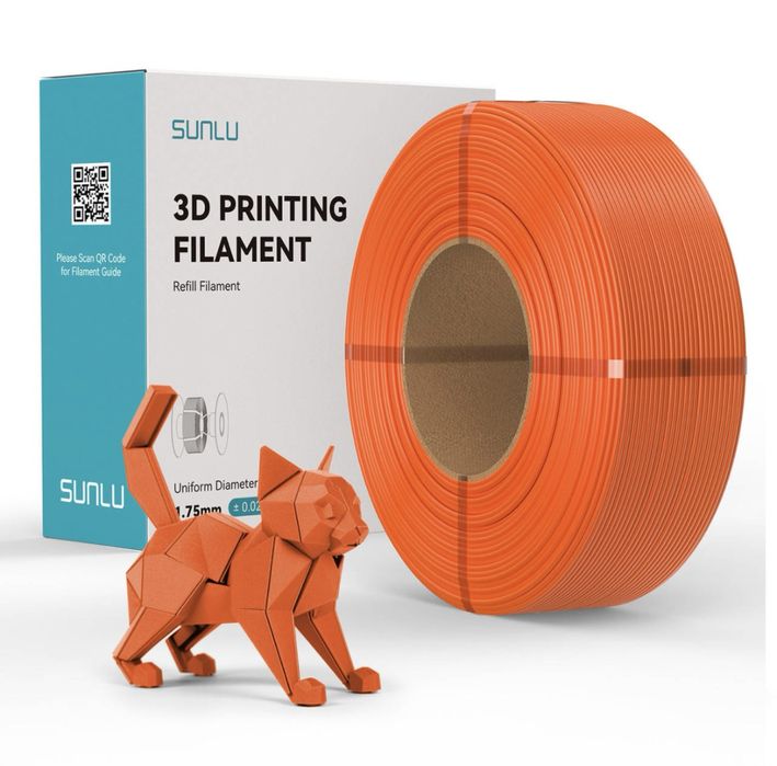 Пластик Sunlu PETG  Dark Khaki, червоний, прозорий, помаранчевий