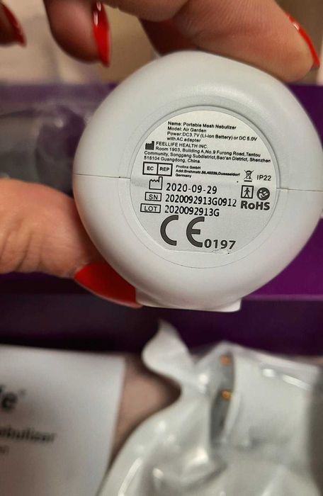 Новий бездротовий, портативний ручний інгалятор Небулайзер