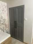 Drzwi do szafy IKEA GRIMO 50x195 z uchwytami BIRGHAMN 426 mm