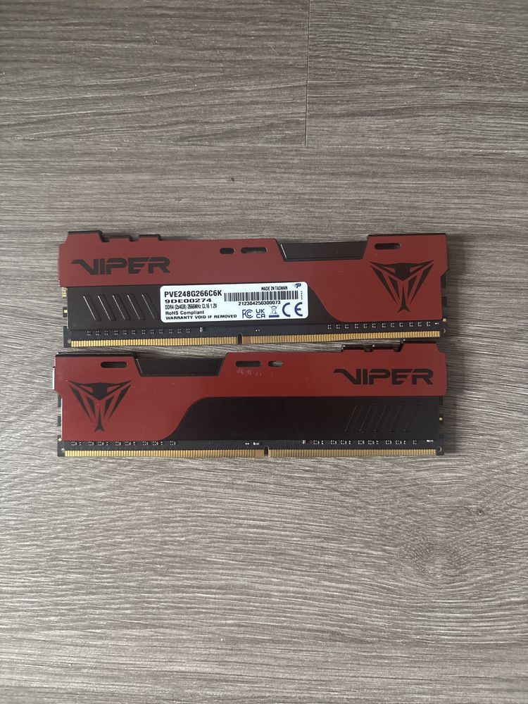 Озп Patriot DDR4 8GB (2x4GB) 2666MHz