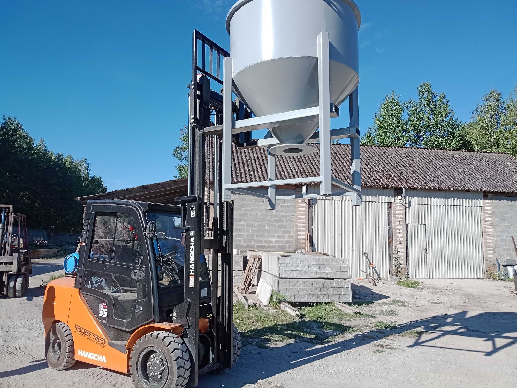 węzeł betoniarski do prefabrykacjii