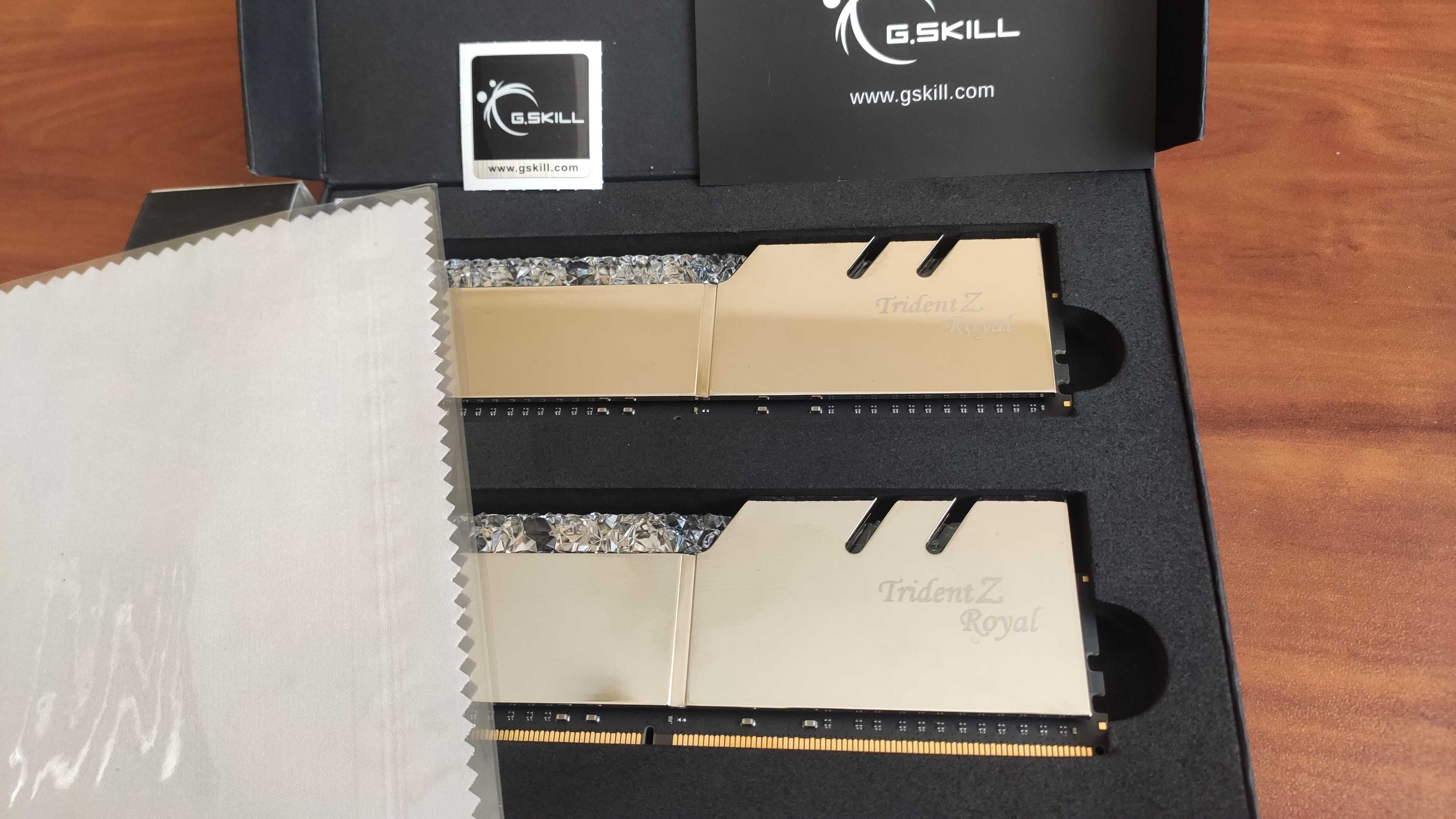 G.SKILL Trident Z Royal 32GB (2x16GB) 4400MHz (f4-4400c17d-32gtrs)