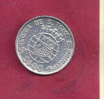 São Tomé e Principe   ex-colonia  5  Escudos   1948  Escassa