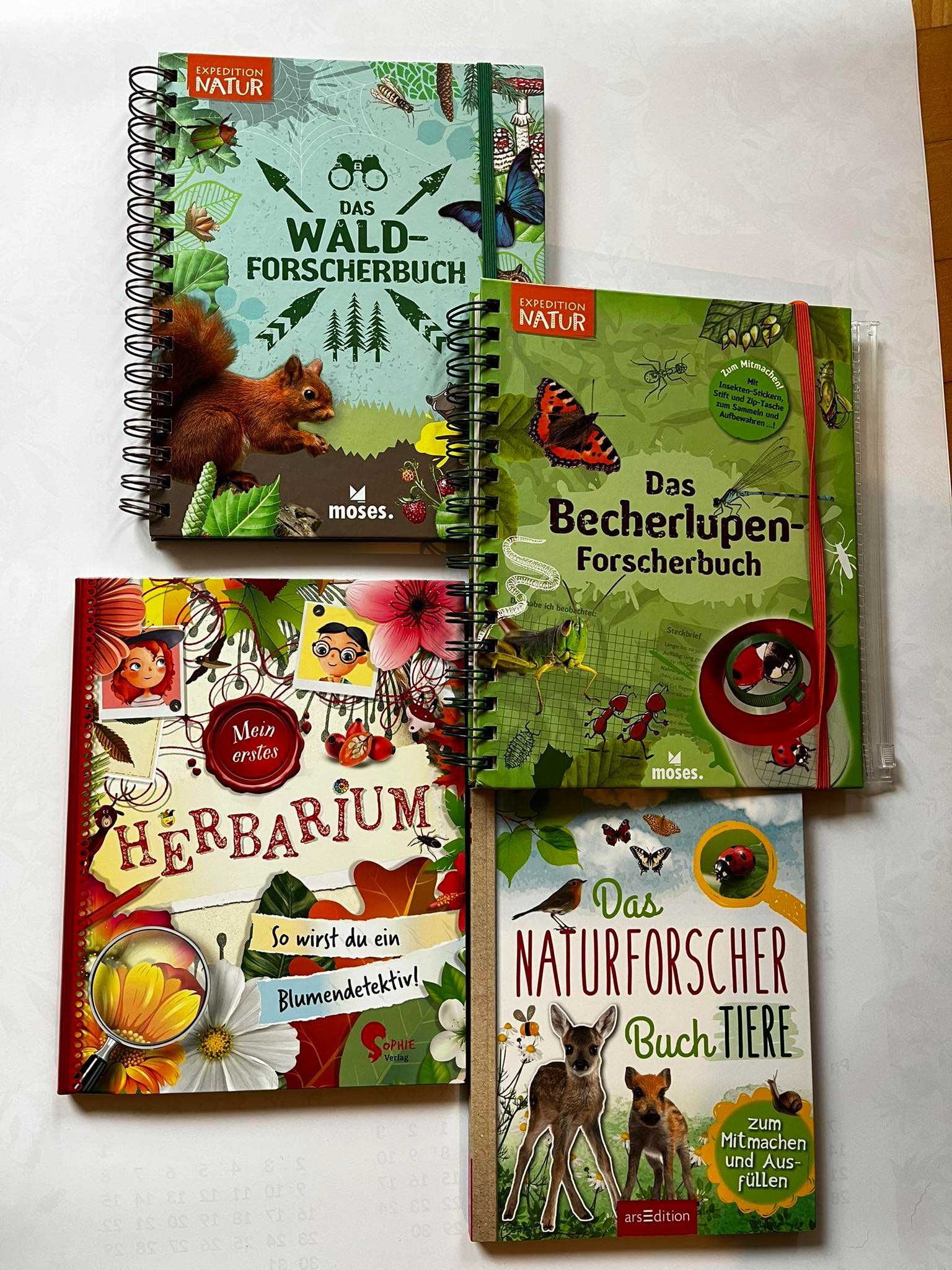 zestaw  4 książek dla dzieci po niemiecku
