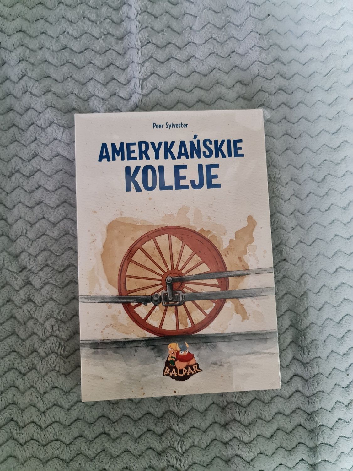 Amerykańskie koleje - nowa w folii