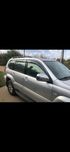 Дефлекторы дверей (ветровики) с хром молдингом Toyota Prado 90,120,150