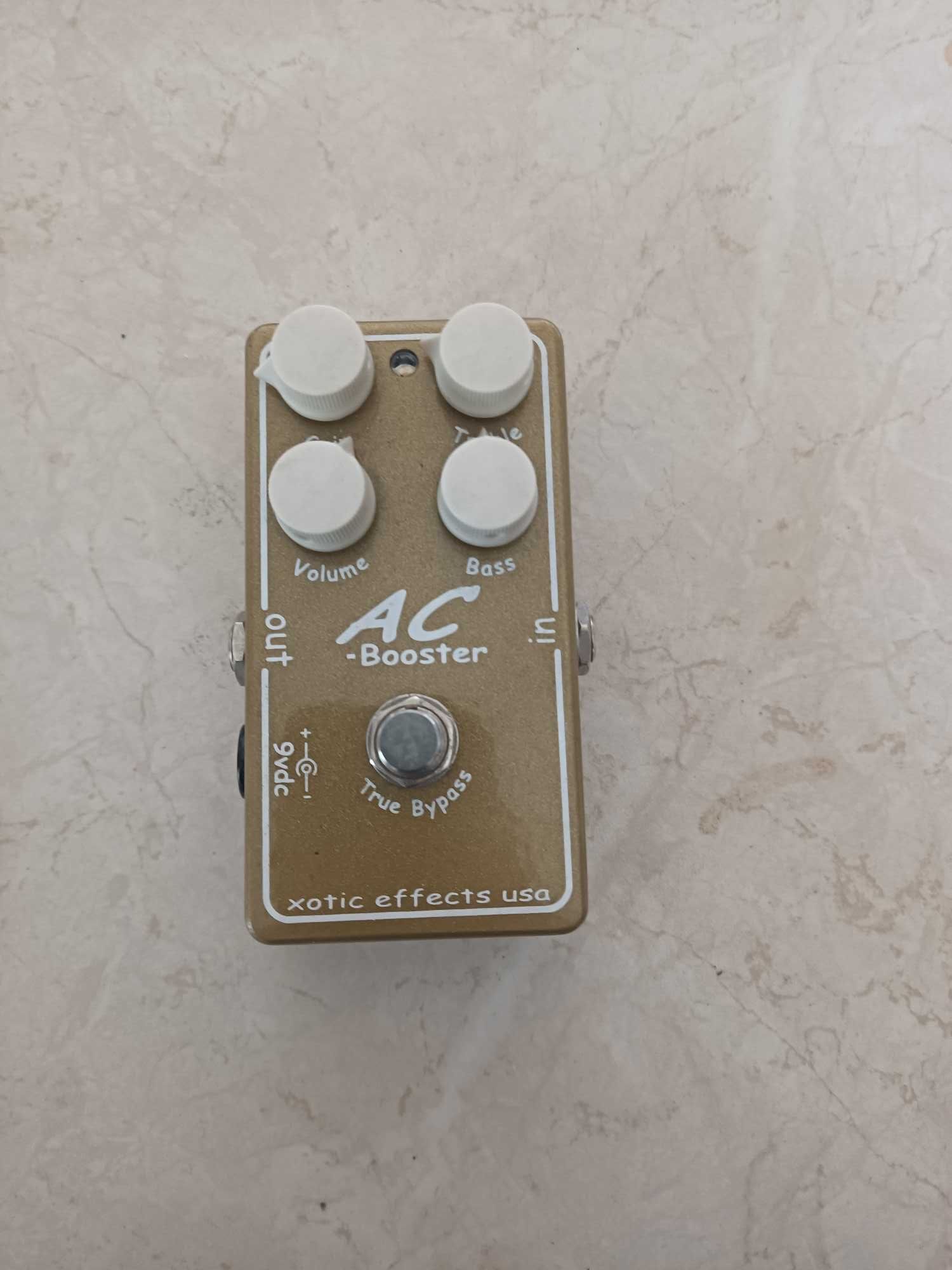 Xotic AC Booster Gold Limited Edition efekt overdrive RARYTAS!