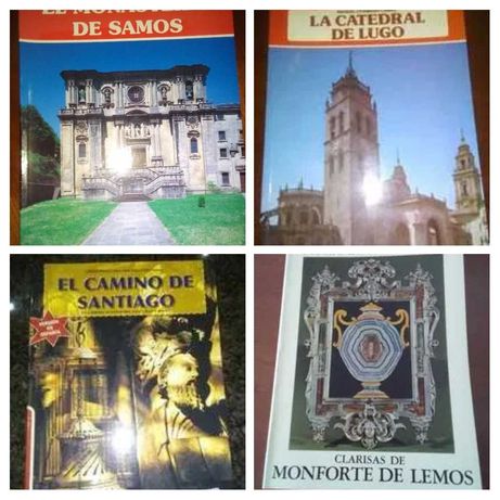 Mosteiro de Samos, Catedral de Lugo, Monforte de Lemos e Santiago