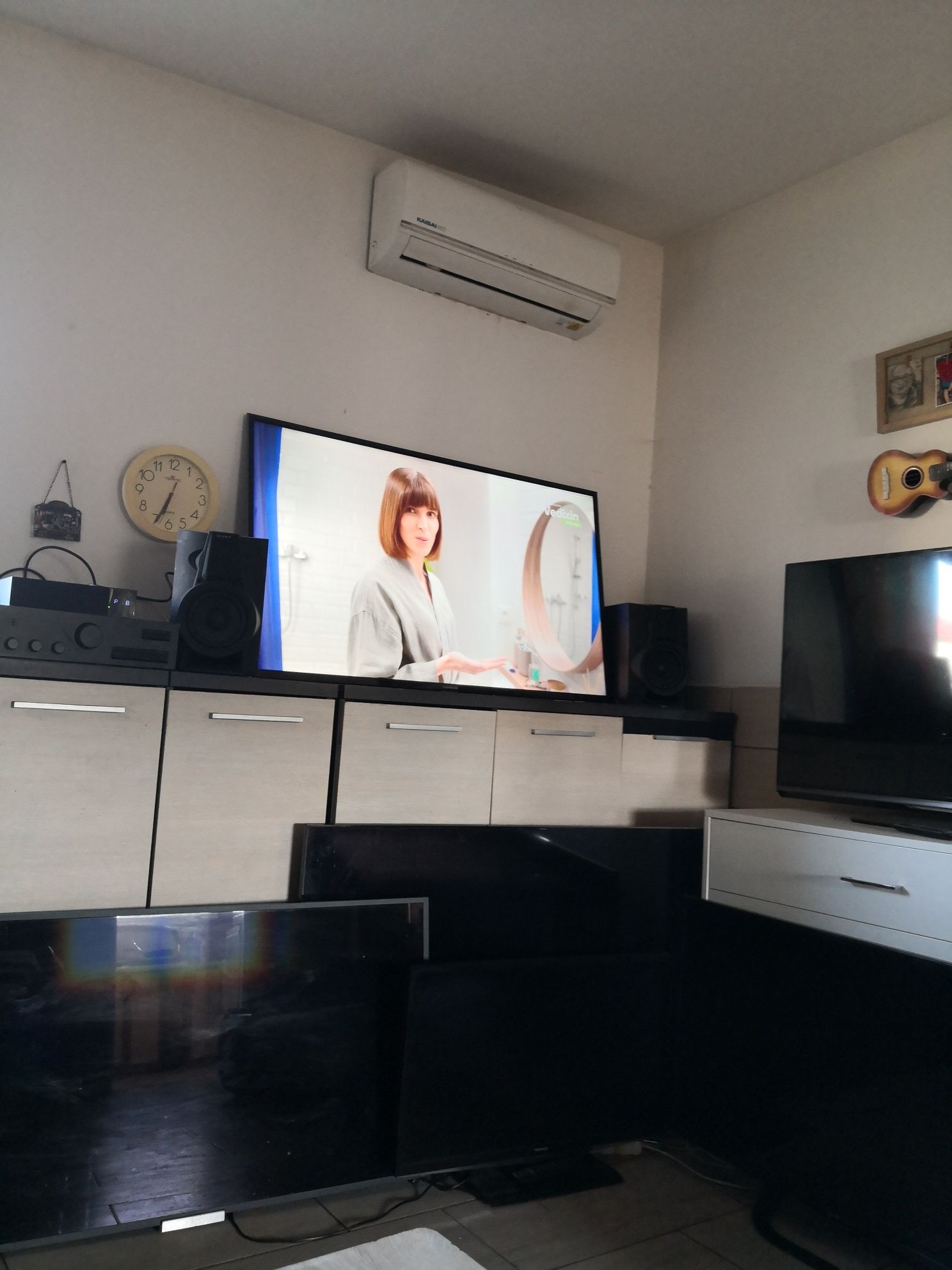 Samsung 55 cali, Smart TV WiFi YouTube, pilot