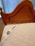 Cama de solteiro + estrado + colchão ortopédico