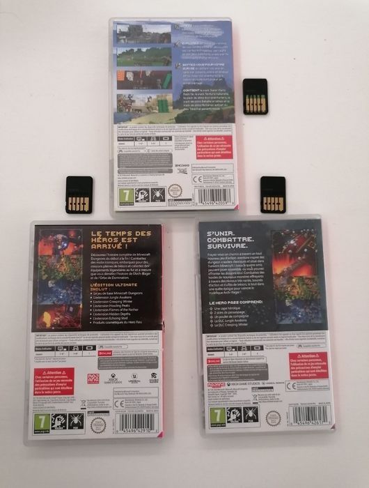 Nintendo switch Minecraft Hero Edition