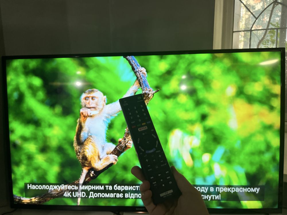 УЦІНКА Телевізор sony 55 дюймів 4К android smart