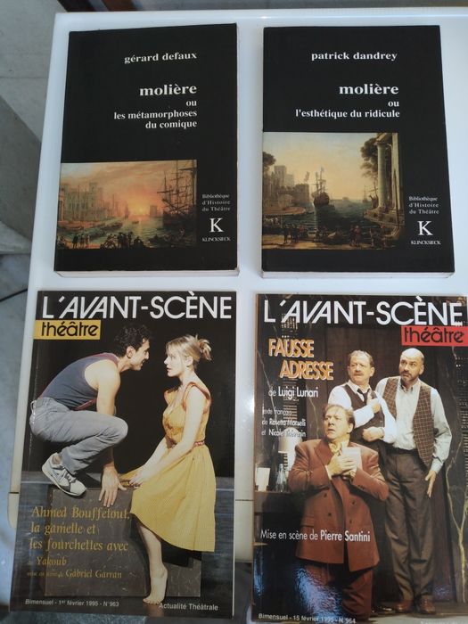 Teatro livros franceses