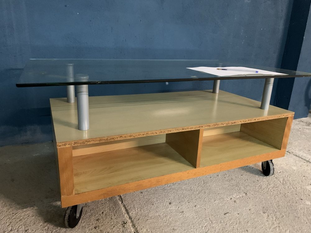 Mesa sala estilo industrial