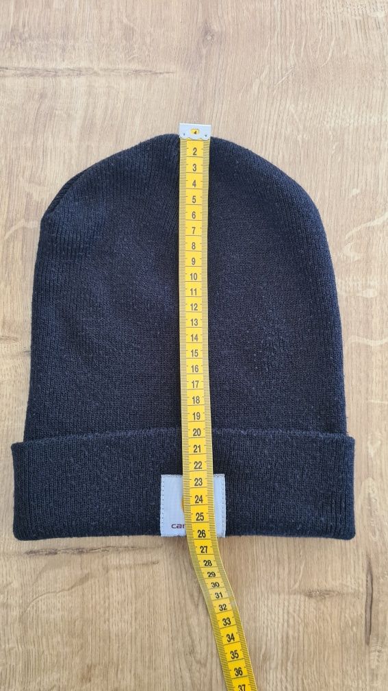 Czapka Carhartt. Czarna. Drip skate baggy y2k drill Chief keef