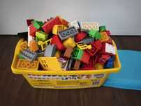 Caixa  Legos Duplos