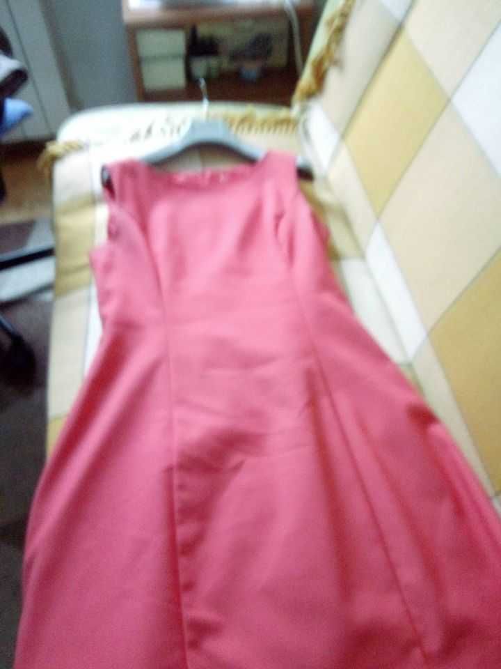 Sukienka Tiffi damska wizytowa ,,malinowa,, czerwona M