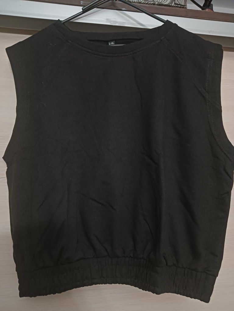 Bluza top bezrękawnik