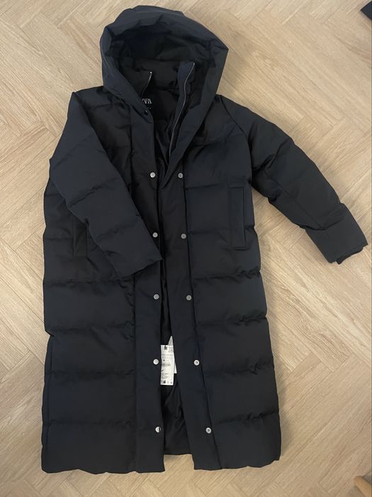 Płaszcz puchowy ZARA nowy roz.M puch, pierze